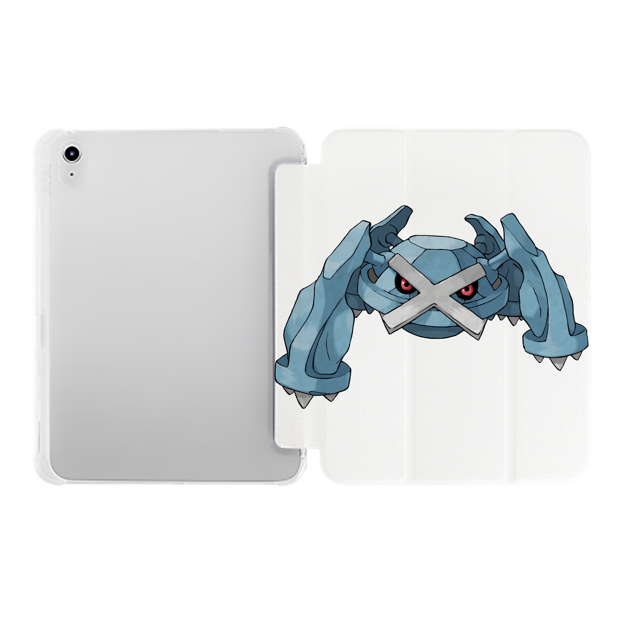 （画像用） ポケットモンスター Pokémon IPad ケース ペン収納付き 三つ折りスタンド PUレザー×シリコン 対応機種9.5/10.5/10.9インチ
